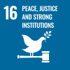 SDG 16 - PAIX, JUSTICE ET INSTITUTIONS EFFICACES